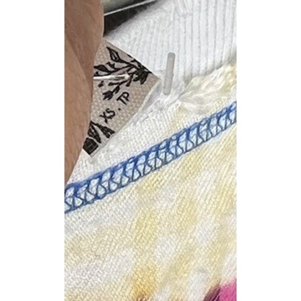 Free People All Intimately Fresh In Flannel Plaid Multicolor Pullover XS Comfort - Picture 3 of 8